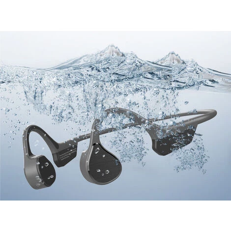 THSINDE Casque Bluetooth à Conduction Osseuse étanche IP65 Casque De Sport Sans Fil Casque De Sport à Conduction Osseuse 5.0 Avec Microphone HiFi Stéréo Pour Salle De Jogging (gris) 6 THSINDE Casque Bluetooth à Conduction Osseuse étanche IP65 Casque De Sport Sans Fil Casque De Sport à Conduction Osseuse 5.0 Avec Microphone HiFi Stéréo Pour Salle De Jogging (gris) – Image 4