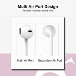 ASUPERMALL U88 Controle Filaire Universel Ecouteur Mode Couleur Pure Couleur 3.5mm Casque De Fiche Avec Microphone, Bleu -Protection auditive et tête Soldes 2022 36515639 5