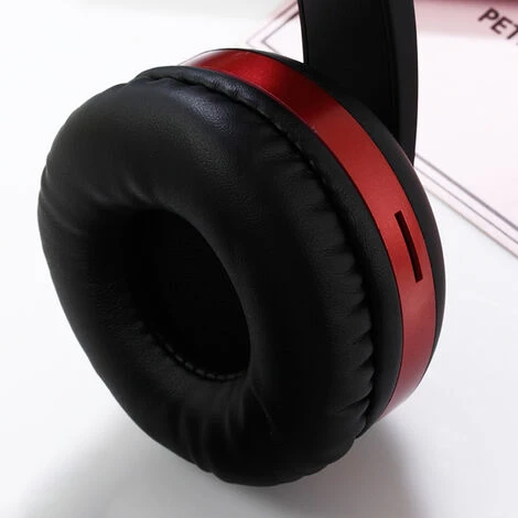 ASUPERMALL Casque Sans Fil BT5.0 Monte Sur La Tete MH4 Avec Microphone Fonctionnement Du Bouton De Son Stereo HiFi Fonction FM, Or 5 ASUPERMALL Casque Sans Fil BT5.0 Monte Sur La Tete MH4 Avec Microphone Fonctionnement Du Bouton De Son Stereo HiFi Fonction FM, Or – Image 3