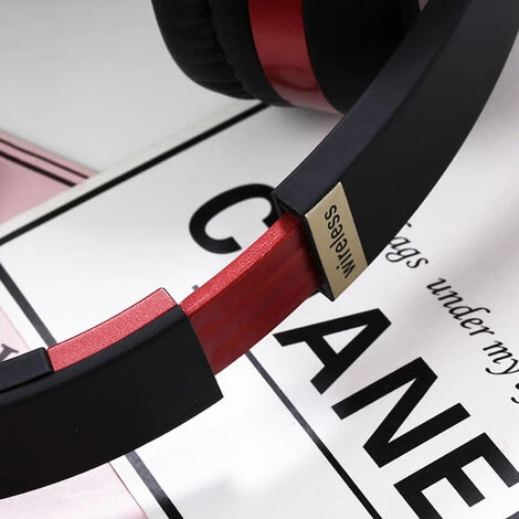 ASUPERMALL Casque Sans Fil BT5.0 Monte Sur La Tete MH4 Avec Microphone Fonctionnement Du Bouton De Son Stereo HiFi Fonction FM, Or 6 ASUPERMALL Casque Sans Fil BT5.0 Monte Sur La Tete MH4 Avec Microphone Fonctionnement Du Bouton De Son Stereo HiFi Fonction FM, Or – Image 4