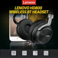Lenovo HD800 Casque BT Sans Fil BT5.0 Casque De Sport Ergonomique A Reduction De Bruit Avec Unite De Pilote De 40 Mm Prise 3,5 Mm Bleu 9 Lenovo HD800 Casque BT Sans Fil BT5.0 Casque De Sport Ergonomique A Reduction De Bruit Avec Unite De Pilote De 40 Mm Prise 3,5 Mm Bleu -Protection auditive et tête Soldes 2022 36738394 3