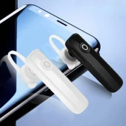 ASUPERMALL M165 Ecouteurs Professionnels Sans Fil Bluetooth 4.1 Ecouteurs Intra-auriculaires Casque De Musique Ecouteurs Mains Libres Ecouteurs Avec Microphone, Blanche -Protection auditive et tête Soldes 2022 36739795 5