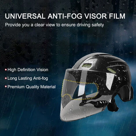 ASUPERMALL Film Universel Anti-Buee Anti-Pluie Pour Casque Anti-Pluie Anti-Brouillard Anti-Brouillard Pour Casque Visiere Film De Protection Autocollant Bouclier D'Objectif, Bleu Clair 5 ASUPERMALL Film Universel Anti-Buee Anti-Pluie Pour Casque Anti-Pluie Anti-Brouillard Anti-Brouillard Pour Casque Visiere Film De Protection Autocollant Bouclier D'Objectif, Bleu Clair – Image 3