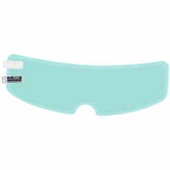 ASUPERMALL Film De Lentille Etanche Pour Casque De Moto, Film Universel De Protection Contre La Pluie Et Le Brouillard, Autocollant De Lentille Transparent, Bouclier De Visiere De Film Anti-Buee Pour Casque, Bleu Clair