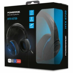 POWERADE Casque Gaming HTX 6720 Stéréo Filaire - Noir - Noir -Protection auditive et tête Soldes 2022 36843496 3