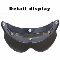 ASUPERMALL Universel Coupe-Vent 3-Snap Moto Casque Visiere Avant Rabattable Visiere Pare-Vent Lentille Pour Casque De Moto Lunettes De Soleil, Ruban 11 ASUPERMALL Universel Coupe-Vent 3-Snap Moto Casque Visiere Avant Rabattable Visiere Pare-Vent Lentille Pour Casque De Moto Lunettes De Soleil, Ruban -Protection auditive et tête Soldes 2022 36850161 5