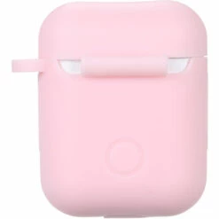 ASUPERMALL Remplacement De Boitier De Casque En Silicone Pour Apple Airpods Sans Fil Bt Casque De Protection Pour Ecouteurs Avec Mousqueton, Sakura Rose -Protection auditive et tête Soldes 2022 36882366 3