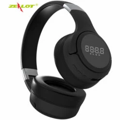 Zealot B28 Casque Sans Fil Casque Bluetooth Casque Stereo Pliable Ecouteurs De Jeu Avec Microphone Pour Pc Telephone Portable Mp3, Le Noir
