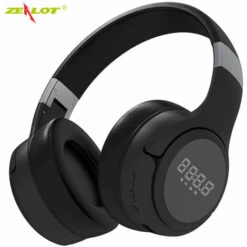 Zealot B28 Casque Sans Fil Casque Bluetooth Casque Stereo Pliable Ecouteurs De Jeu Avec Microphone Pour Pc Telephone Portable Mp3, Le Noir -Protection auditive et tête Soldes 2022 36884319 3
