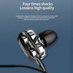 ASUPERMALL Ecouteur Filaire A4 Double Pilote 3,5 Mm Port Bass Stereo In-Ear Sports Ecouteur Etanche (Version A Quatre Haut-Parleurs, Blanc), Version Blanche, Quatre Haut-Parleurs 10 ASUPERMALL Ecouteur Filaire A4 Double Pilote 3,5 Mm Port Bass Stereo In-Ear Sports Ecouteur Etanche (Version A Quatre Haut-Parleurs, Blanc), Version Blanche, Quatre Haut-Parleurs -Protection auditive et tête Soldes 2022 36887291 4