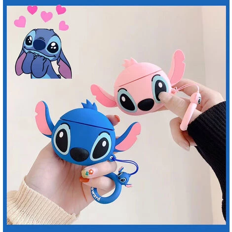 ASUPERMALL Etui Pour Ecouteurs Compatible Avec Apple Airpods Boite De Chargement 3D Dessin Anime Mignon Couverture Complete Casque En Silicone Housse De Protection Casque Accessoires, Bleu 5 ASUPERMALL Etui Pour Ecouteurs Compatible Avec Apple Airpods Boite De Chargement 3D Dessin Anime Mignon Couverture Complete Casque En Silicone Housse De Protection Casque Accessoires, Bleu – Image 3