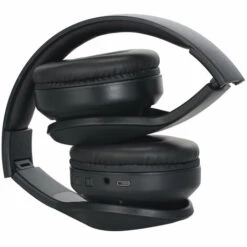 ASUPERMALL Oy712 Bluetooth 5.0 Casque Sans Fil A Reduction De Bruit Sur L'Oreille Casque De Jeu Aux In Oreillettes Pliables Avec Microphone Integre Pour Les Voyages A Domicile, Le Noir