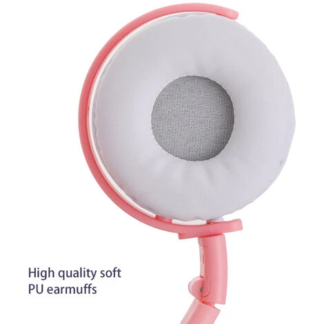 ASUPERMALL Led Cat Ear Headphones Rgb Color Bluetooth 5.0 Casques Antibruit Pliable Adultes Enfants Ecouteurs Avec Micro, Blanche 7 ASUPERMALL Led Cat Ear Headphones Rgb Color Bluetooth 5.0 Casques Antibruit Pliable Adultes Enfants Ecouteurs Avec Micro, Blanche – Image 5