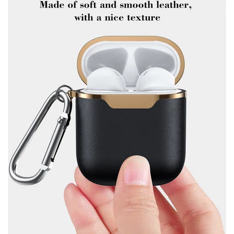 ASUPERMALL Housse En Cuir Compatible Avec Airpods Housse De Protection Pour Ecouteurs Sans Fil Compatible Avec Air Pods Casque Box Housse De Protection Avec Crochet D'Escalade, Bleu 7 ASUPERMALL Housse En Cuir Compatible Avec Airpods Housse De Protection Pour Ecouteurs Sans Fil Compatible Avec Air Pods Casque Box Housse De Protection Avec Crochet D'Escalade, Bleu – Image 5