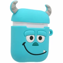 ASUPERMALL Silicone Ecouteur Pour Airpods Casque Sans Fil Housse De Protection Peau Accessoires Pour Apple Airpods Charging Box, Monstre Aux Cheveux Longs -Protection auditive et tête Soldes 2022 37042894 3