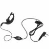 ASUPERMALL Ecouteur Oreillette Talkie-Walkie Avec Micro Ptt Pour Kenwood Pour Radio Bidirectionnelle Baofeng Uv-5R Retevis, Bouchon