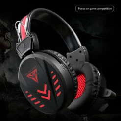 ASUPERMALL Casque De Jeu Casque Stereo Pour Ecouteurs Professionnels Game Microphone Omnidirectionnel Usb Sans Lecteur Respirant Cover (Noir), Le Noir -Protection auditive et tête Soldes 2022 37309003 4