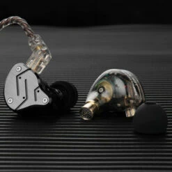 Kz Zsn 3.5Mm Ecouteurs Intra-Auriculaires Avec Microphone Hifi Ecouteurs De Musique Ecouteurs En Metal Ecouteurs En Metal 10Mm 1Dd + 1Ba Pilotes De L'Armature Dynamique Casque De Sport Avec Cable D'Ecouteur De Remplacement Separe, Le Noir -Protection auditive et tête Soldes 2022 37335305 5