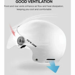 GUB Casque De Velo Avec Lunettes Amovibles Pour Hommes, Femmes, Casque De Velo De Trajet, Noir -Protection auditive et tête Soldes 2022 37773679 5