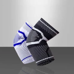 ASUPERMALL Sport Coude Protecteur Manchon Silicone Coude Protecteur Orthese Haute Elastique Coudiere Pour Cyclisme Basket-Ball Tennis Gyms, Taille L, Bleu -Protection auditive et tête Soldes 2022 37777113 3