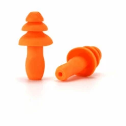 TRIOMPHE 20 Paires Bouchons D'oreille Avec Cordon Réutilisables Bouchons D'oreille En Silicone Du Sommeil Bouchons D'oreille Suppression Du Bruit De Bouchons Pour La Protection Auditive (Bleu) -Protection auditive et tête Soldes 2022 37964868 5