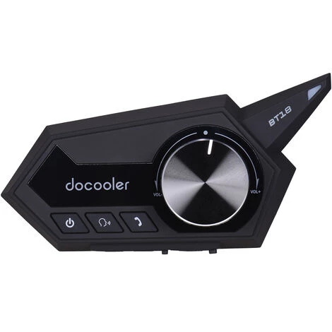 Docooler Casque De Moto Casque De Moto Sans Fil Bluetooth 5.0 Avec Microphone Prend En Charge Les Ecouteurs De Casque De Moteur De Reponse Automatique, Modele:Noir 3 Docooler Casque De Moto Casque De Moto Sans Fil Bluetooth 5.0 Avec Microphone Prend En Charge Les Ecouteurs De Casque De Moteur De Reponse Automatique, Modele:Noir