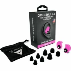 Bouchons D'oreilles Moulés Sur-mesure Decibullz - Rose - Rose -Protection auditive et tête Soldes 2022 39457964 4