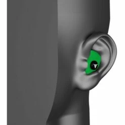 Bouchons D'oreilles Moulés Sur-mesure Decibullz - Vert - Vert -Protection auditive et tête Soldes 2022 39509874 3
