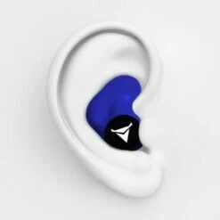 Bouchons D'oreilles Moulés Sur-mesure Decibullz - Bleu - Bleu -Protection auditive et tête Soldes 2022 39510024 3