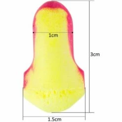 TRIOMPHE 20 Paires De Bouchons D'Oreille Pour Dormir Spark-Plugs Soft Protection Auditive Avec SNR 34dB Réduction Anti-Bruit Bouchons Pour Etudier Voyage Concerts Fitness Sports -Protection auditive et tête Soldes 2022 39710057 5