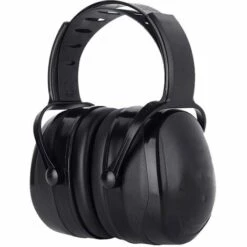 TRIOMPHE Casque Anti Bruit Adulte Réglable Confortable, Avec Une Atténuation De SNR 38dB, Pour Milieu Bruyant Ou Stressant-Noir