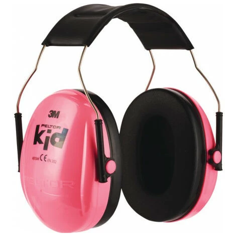 FP Casque Anti Bruit Enfants H510AK EN 352 SNR 27 DB Bandeau Rose Fluo Pour Enfant 3M 3 FP Casque Anti Bruit Enfants H510AK EN 352 SNR 27 DB Bandeau Rose Fluo Pour Enfant 3M