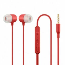 ACME HE21R In Ear Ecouteurs Avec Microphone Rouge (253123 RED)