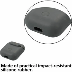 ASUPERMALL Boitier Silicone Earphone Sans Fil BT Boite D'ecouteurs Boite De Rangement Portable Casque De Protection Sleeve De Protection, Rouge -Protection auditive et tête Soldes 2022 40262222 4