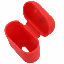 ASUPERMALL Boitier Silicone Earphone Sans Fil BT Boite D'ecouteurs Boite De Rangement Portable Casque De Protection Sleeve De Protection, Rouge -Protection auditive et tête Soldes 2022 40262222 5
