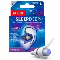 Bouchons D'oreille Sommeil Alpine Sleepdeep - Blanc