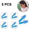 DEVENIRRICHE 5 Paires De Bouchons D'oreilles Pour Enfants Anti-bruit Réutilisables Pour Dormir Et Nager, Bleu