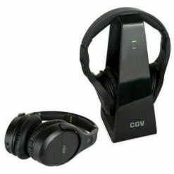 M-E HEL PRELUDE 2 DUO 2 CASQUES TV HIFI SANS FIL AVEC TRANSMISSION NUMÉRIQUE 2,4 GHZ