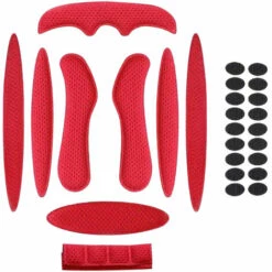 HAPPYSHOPPING Ensemble De Remplacement Universel De Coussinets En Mousse Pour Casque Doublure En Eponge Pour Casque, Modele : Rouge - Modele:Rouge