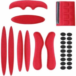 HAPPYSHOPPING Ensemble De Remplacement Universel De Coussinets En Mousse Pour Casque Doublure En Eponge Pour Casque, Modele : Rouge - Modele:Rouge -Protection auditive et tête Soldes 2022 42073623 3