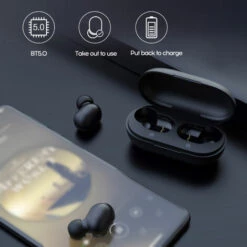 Haylou Gt1 Wireless Bt5.0 Headphones Stereo Reduction Du Bruit Touch Control Sports Casque De Sport, Noir -Protection auditive et tête Soldes 2022 42170842 3