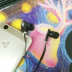 ASUPERMALL 3.5Mm Casque Cable Casque Intra-Auriculaire Stereo Musique Telephone Intelligent Ecouteur Ecouteur Mains Libres Avec Microphone, Noir 9 ASUPERMALL 3.5Mm Casque Cable Casque Intra-Auriculaire Stereo Musique Telephone Intelligent Ecouteur Ecouteur Mains Libres Avec Microphone, Noir -Protection auditive et tête Soldes 2022 42171263 3