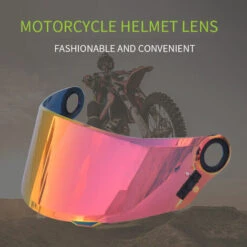 HAPPYSHOPPING Moto Anti-UV Anti-Scratch Casques Lentille Mode Visiere Pare-Vent Lentille Remplacement Pour LS2 FF358 FF396, Modele: Bleu Transparent - Modele:Bleu Transparent -Protection auditive et tête Soldes 2022 42293692 3