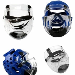 HAPPYSHOPPING Casque De Boxe Guard Clear Face Guard Casque De Protection Amovible Et Resistant Aux Chocs, Modele: Transparent Et Noir 10 HAPPYSHOPPING Casque De Boxe Guard Clear Face Guard Casque De Protection Amovible Et Resistant Aux Chocs, Modele: Transparent Et Noir -Protection auditive et tête Soldes 2022 42294963 4