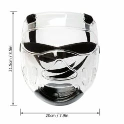 HAPPYSHOPPING Casque De Boxe Guard Clear Face Guard Casque De Protection Amovible Et Resistant Aux Chocs, Modele: Transparent Et Noir 11 HAPPYSHOPPING Casque De Boxe Guard Clear Face Guard Casque De Protection Amovible Et Resistant Aux Chocs, Modele: Transparent Et Noir -Protection auditive et tête Soldes 2022 42294963 5