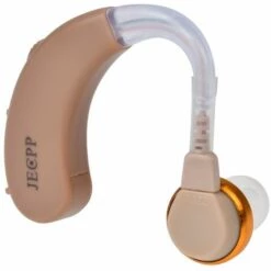 JECPP Appareils Auditifs Amplificateur De Son Alimente Par Batterie Dispositif D'amelioration De L'audition Dans L'oreille Avec Cuillere A Cire D'oreille Etui De Rangement Pour Brosse De Nettoyage Pour Adultes Et Personnes AgeesKaki, Modele:Kaki - Modele: -Protection auditive et tête Soldes 2022 42450343 2