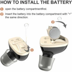 HAPPYSHOPPING Mini Appareil Auditif Invisible Pour Oreille Interne CIC Amplificateur De Son A Volume Numerique Reglable Oreille Gauche Noire, Modele: Oreille Gauche Noire - Modele: Oreille Gauche Noire 11 HAPPYSHOPPING Mini Appareil Auditif Invisible Pour Oreille Interne CIC Amplificateur De Son A Volume Numerique Reglable Oreille Gauche Noire, Modele: Oreille Gauche Noire - Modele: Oreille Gauche Noire -Protection auditive et tête Soldes 2022 42450669 5