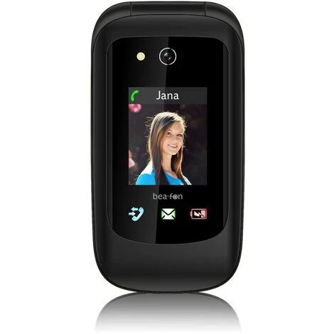 Téléphone Senior à Clapet Beafon SL720 HAC - Noir 4 Téléphone Senior à Clapet Beafon SL720 HAC - Noir – Image 2