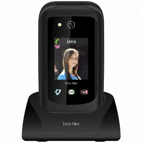 Téléphone Senior à Clapet Beafon SL720 HAC - Noir 5 Téléphone Senior à Clapet Beafon SL720 HAC - Noir – Image 3