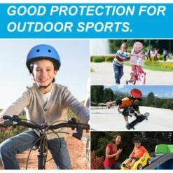 BRIDAY Casque De Vélo Pour Enfants 3-13 Ans Casque Enfant Trottinette Pour Bébés Filles Garçons Protection BMX?S) -Protection auditive et tête Soldes 2022 43150227 5